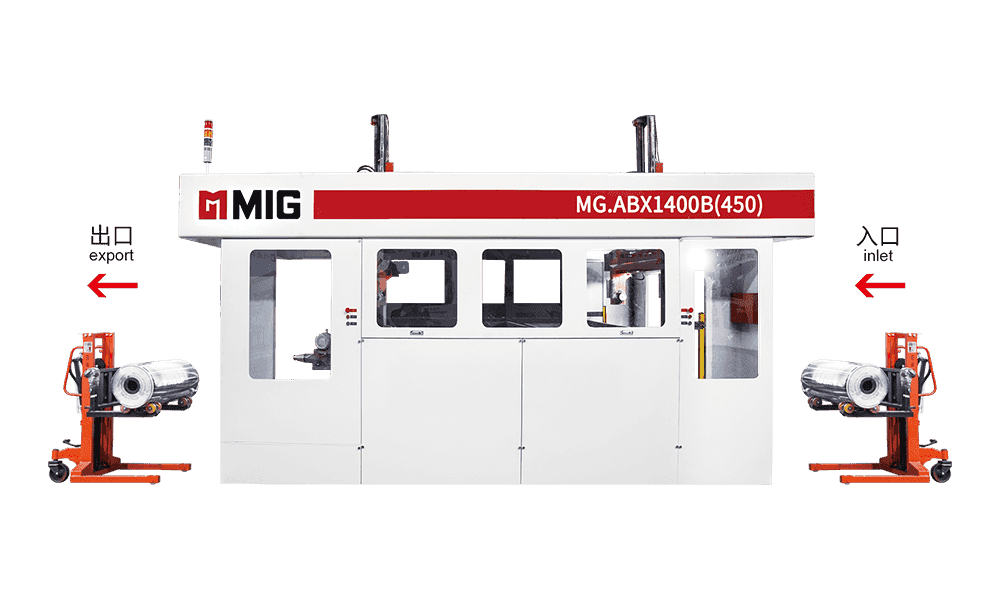 MG.ABX1400B (450) çift kollu plaka yıkayıcı (matbaa kamyonunun içinde ve dışında)