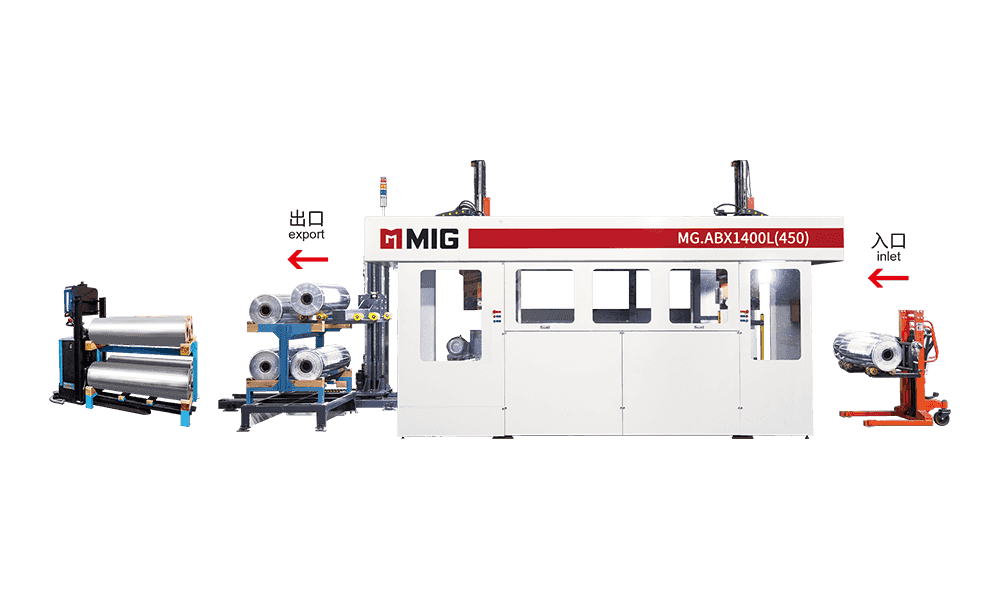 MG.ABX1400L (450) üç kollu tabak yıkama makinası (yer tipi)